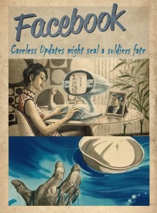 Facebook: Careless Updates Poster